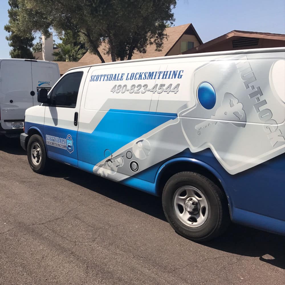 scottsdale locksmithing company van